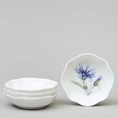 Набор розеток lefard васильки 4 шт. 10 см