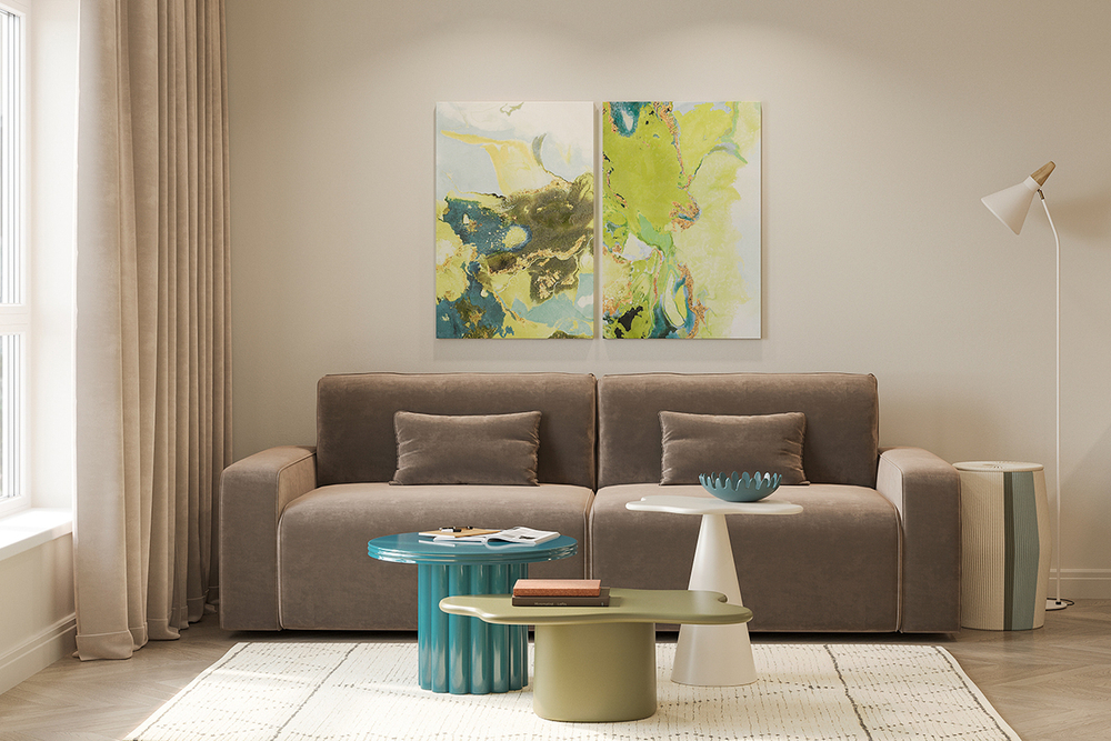 Торшер thor, 164 см, бежевый