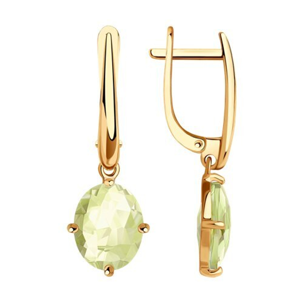 Серьги из золота 585 пробы