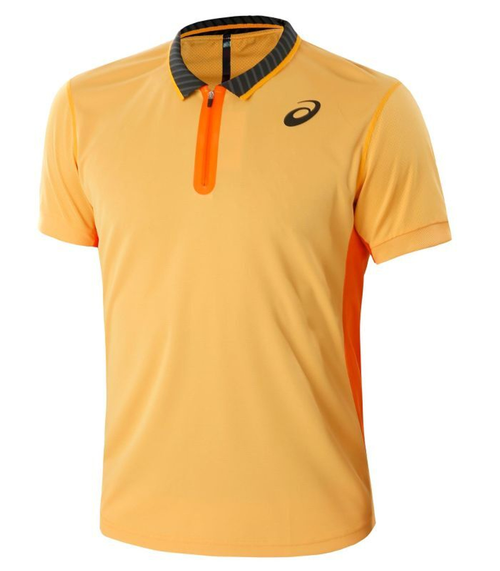 Мужское поло теннисное Asics Match M Polo Shirt - tiger yellow