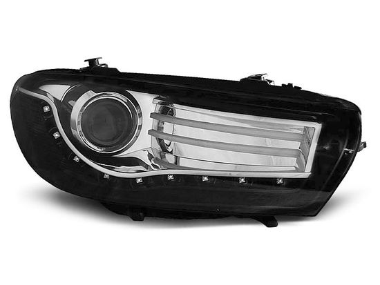 Передние фары VW Scirocco 3 black led
