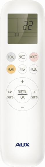 Настенная сплит-система AUX ASW-H12A4/HA-R2DI + AS-H12A4/HA-R2DI, белый
