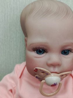 УЦЕНКАКукла Реборн виниловая 48см в пакете (FA-822)