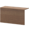 Накладка для стойки А-653 Орех 1010x380x560 Ресепшн