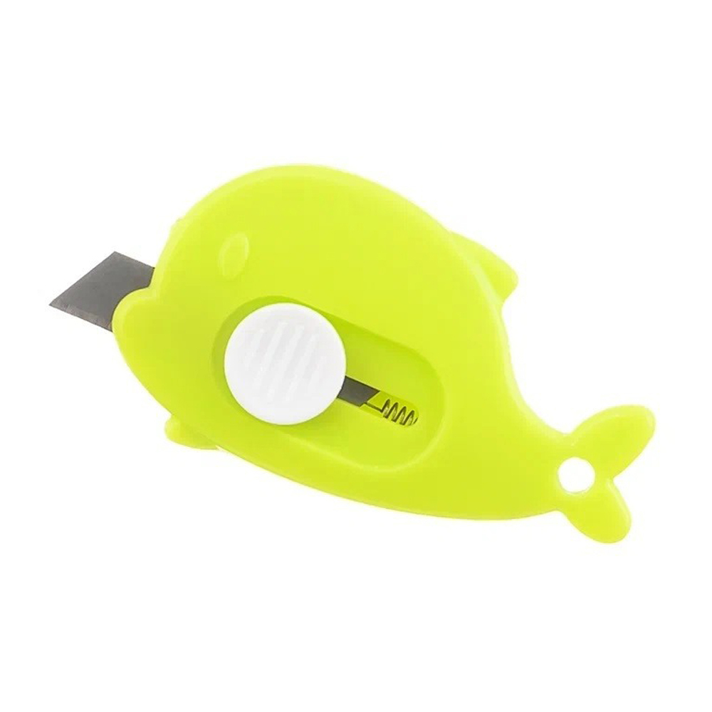 Нож канцелярский Basir для бумаги, 6-ти цветный, 12 шт