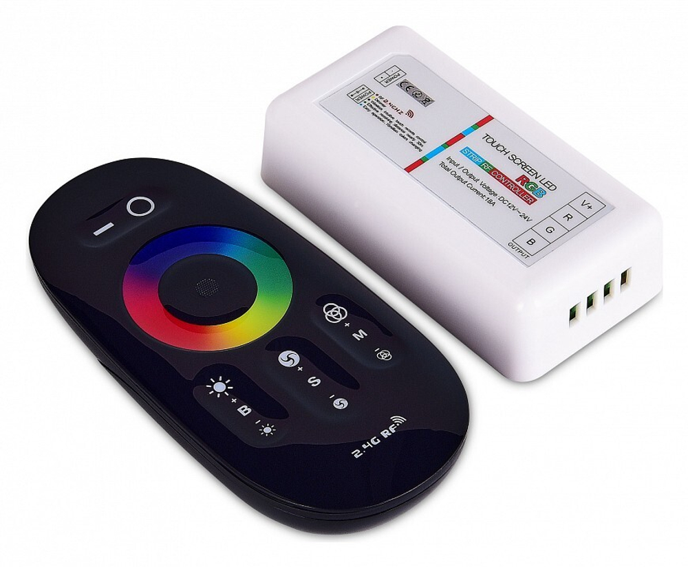 Контроллер-регулятор цвета RGBW с пультом ДУ ST-Luce ST9002 ST9002.500.00RGBW