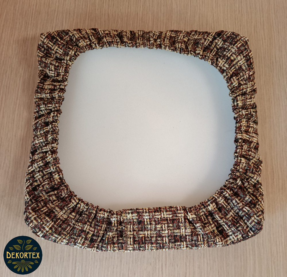 Набор чехлов на табурет из гобелена Аметист 1 (33х33 см) - 2шт