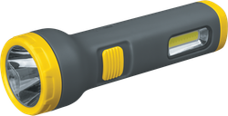 Фонарь Navigator 14 035 NPT-CP21-ACCU Пласт.1LED 1Вт+1COB 1Вт, акк.3.7В,1200 мАч