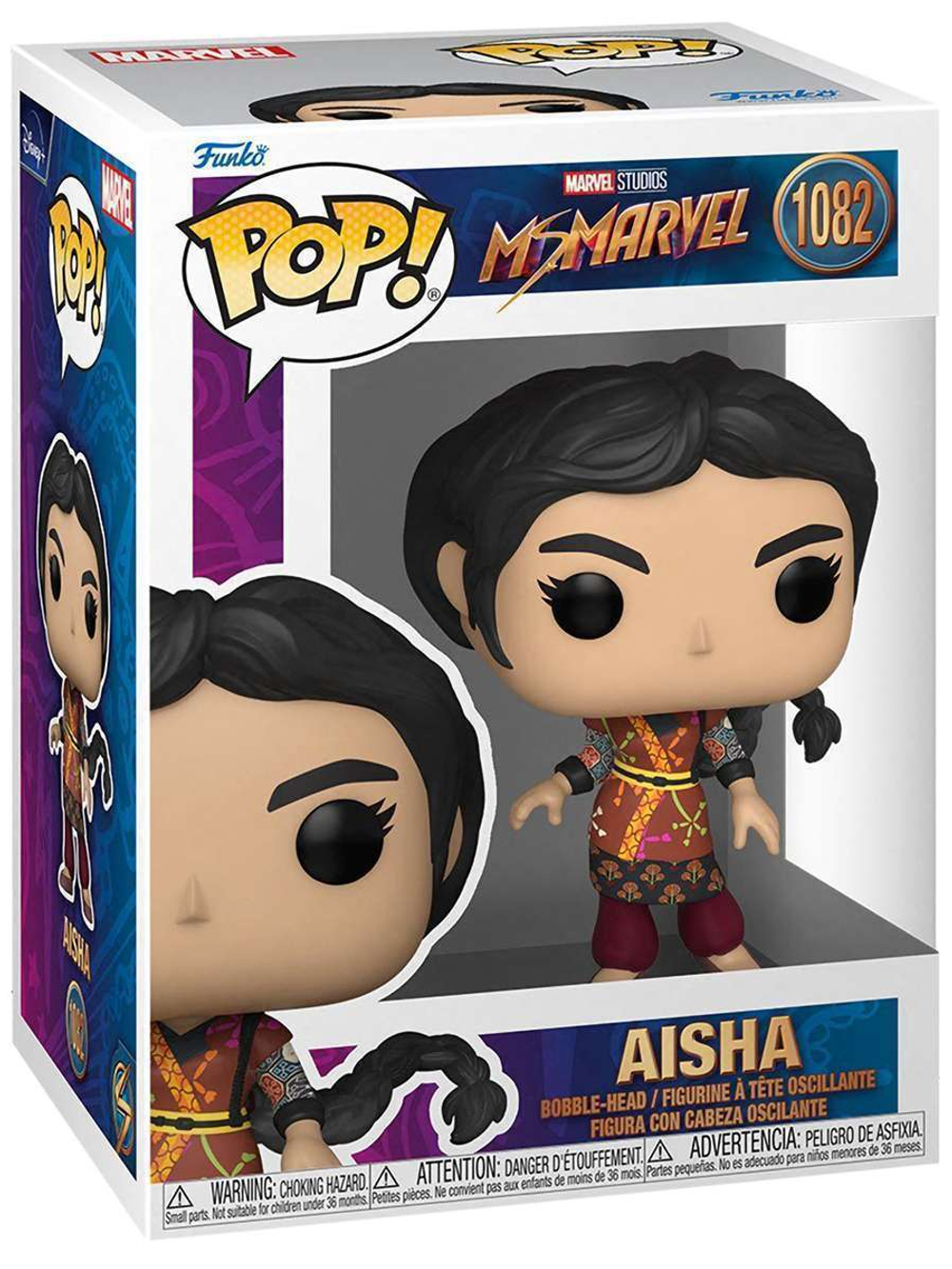 Фигурка Funko POP! TV Bobble Marvel Ms. Marvel Aisha (1082) 59568