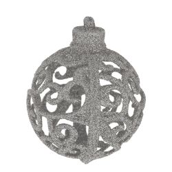 GAEM Набор из 3шт, Украшение новогоднее Шар "Трио фэнтези", D 8 см, L8 W8 H24 см