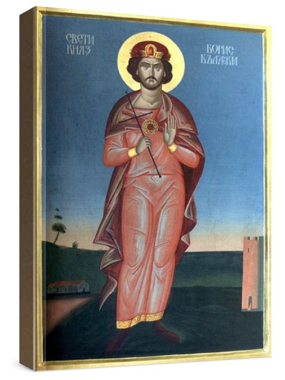 Борис Болгарский (рукописная икона)