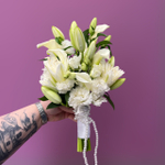 Букет невесты с лилиями и каллами #51