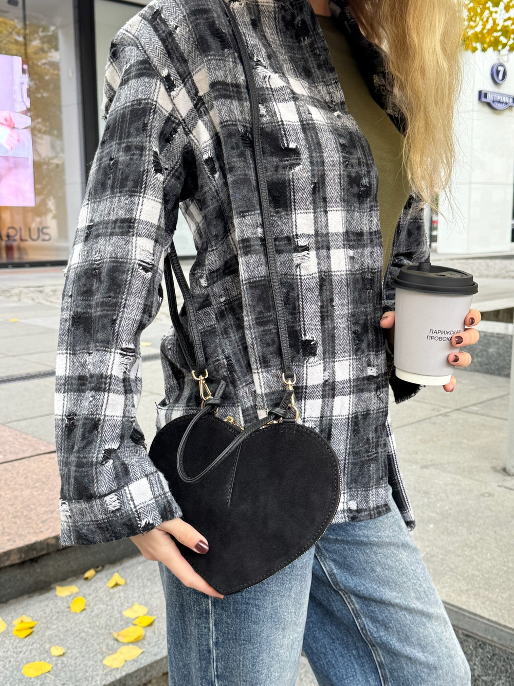 Рубашка в клетку Joleen