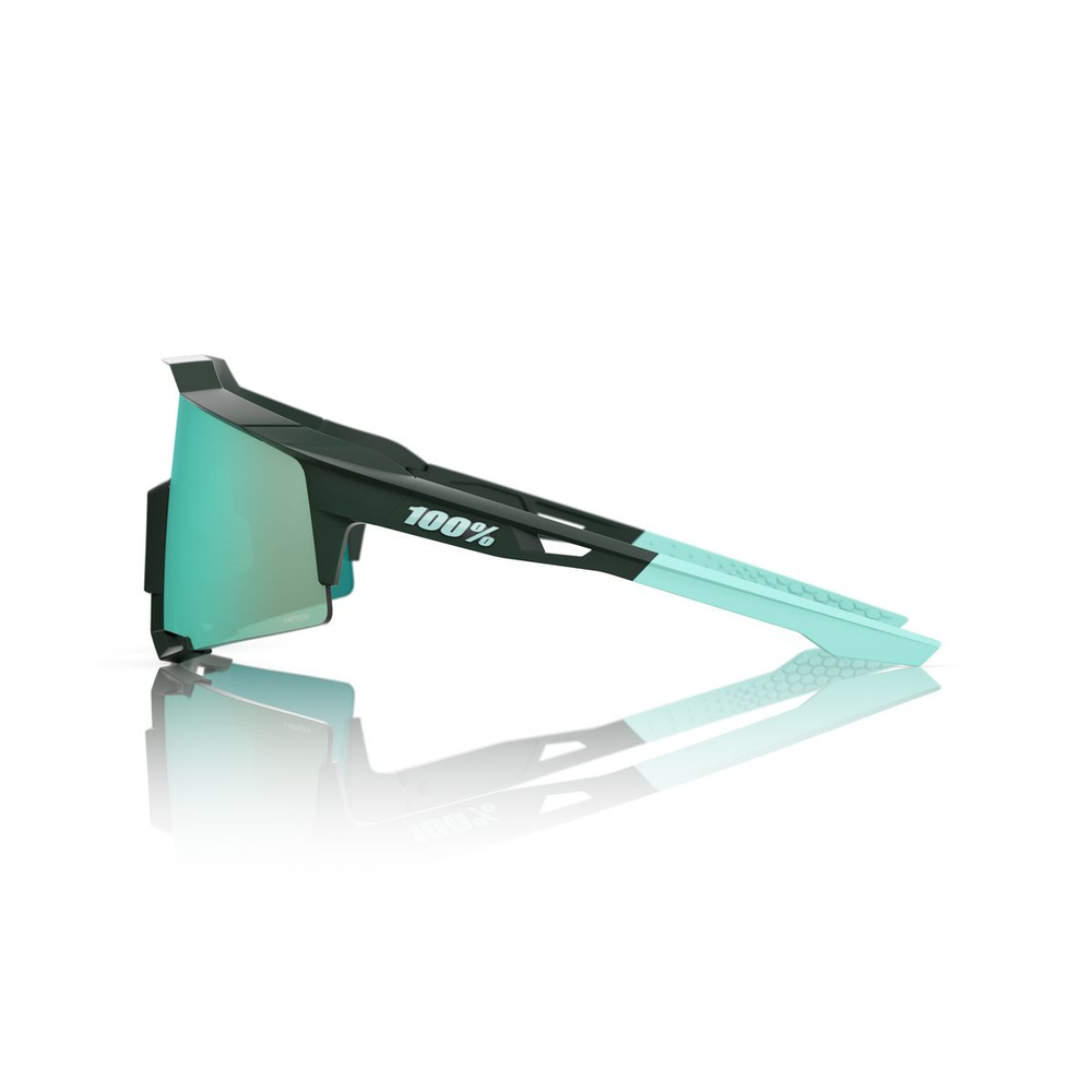 Спортивные очки с диоптриями 100% SPEEDCRAFT Soft Tact Juniper - HiPER Mint Mirror Lens