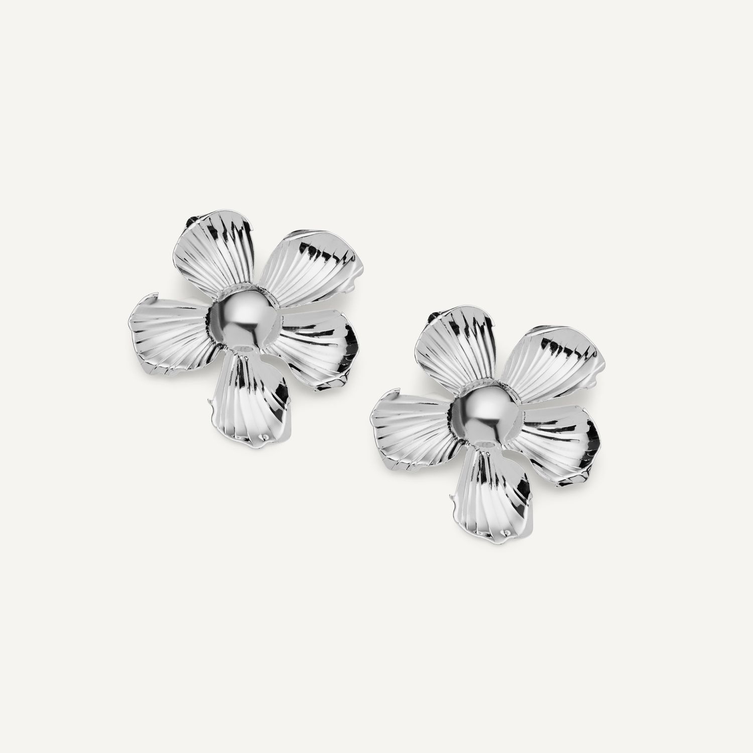 Серьги Flowers In Bloom Earrings – Silver