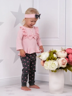 Летний костюм для девочки нарядный