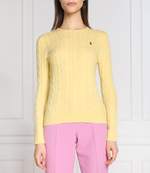 Хлопковый свитер POLO RALPH LAUREN - желтый(211875831)