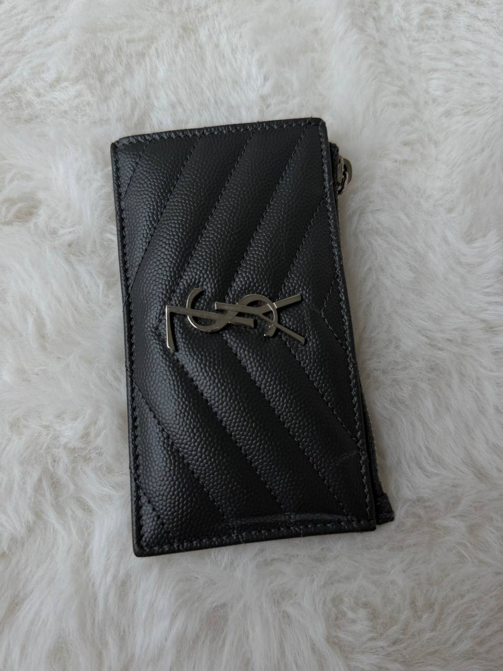Картхолдер Saint Laurent Monogram Fragments