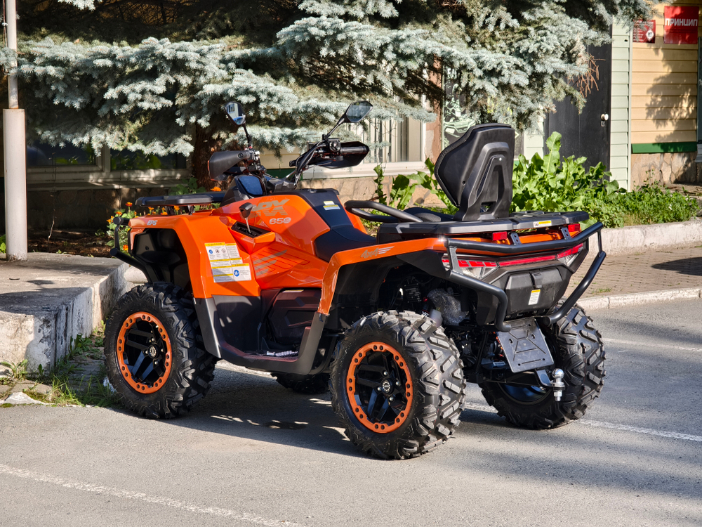 Квадроцикл HND QRX 650 PRO EPS оранжевый