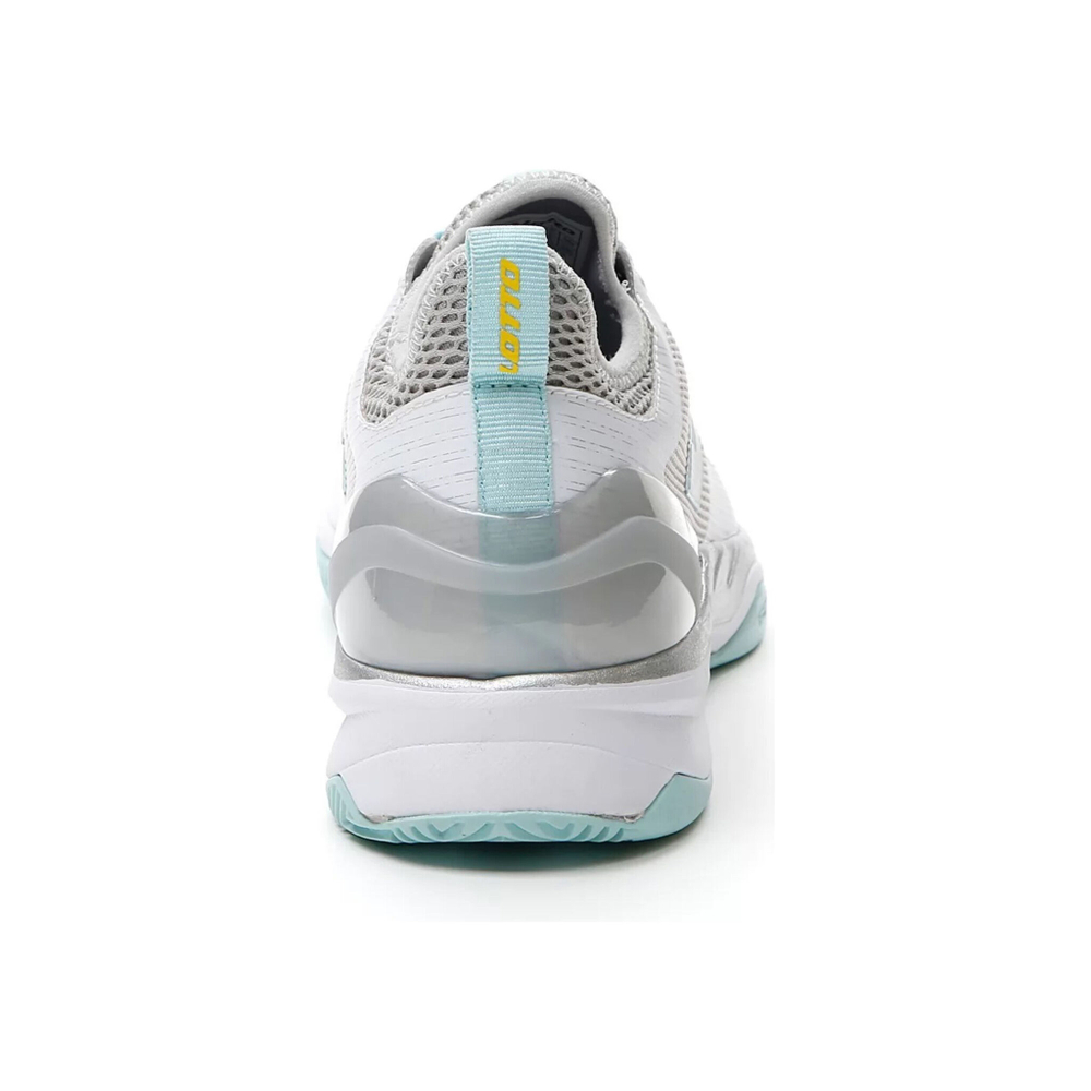 Женские теннисные кроссовки Lotto Mirage 200 Clay Court Shoe Women - White, Silver