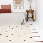 Стираемый коврик Nattiot Nümi Ambre (100 x 150 см), хлопок, бежевый