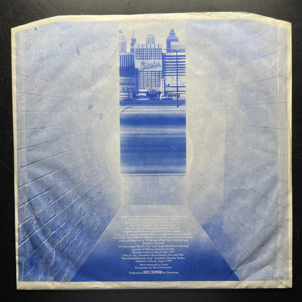 Smokie - Bright Lights & Back Alleys (Германия 1977г.)