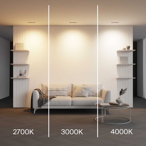 Встраиваемый светильник Maytoni Technical Parete DL100-12W2.7-3-4K-B