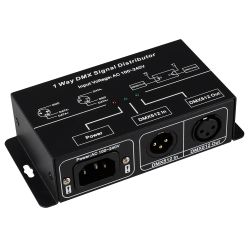 Усилитель DMX-сигнала LN-DMX-1CH (220V) (Arlight, IP20 Металл, 1 год) 016921