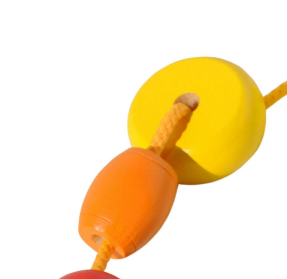 Бусы-шнуровка окрашенная УЦ