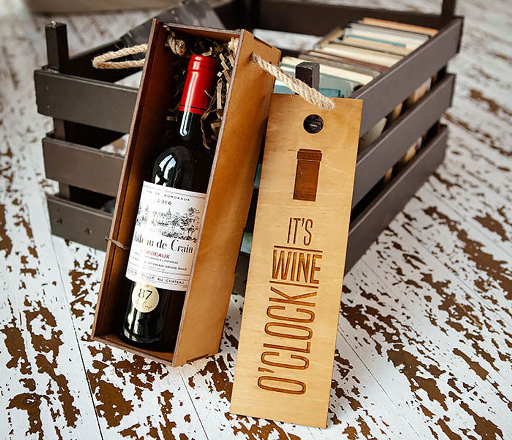 Деревянные подарочные коробки для вин