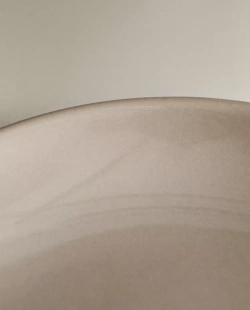 ZARA HOME КЕРАМИЧЕСКАЯ ТАРЕЛКА ДЛЯ ХЛЕБА, СЕРЫЙ