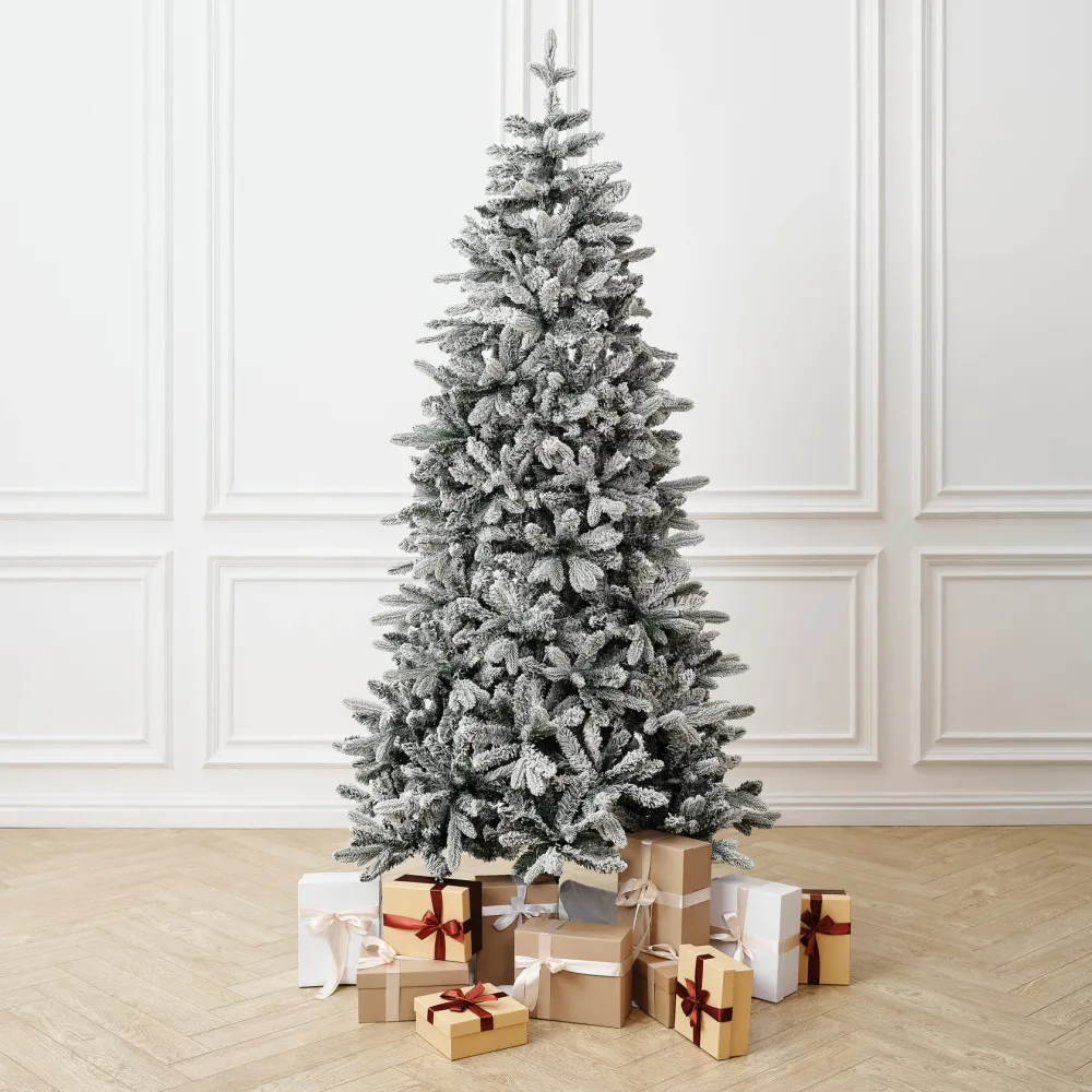 Заснеженная елка «Bourget» (Литая+пвх) 3 м