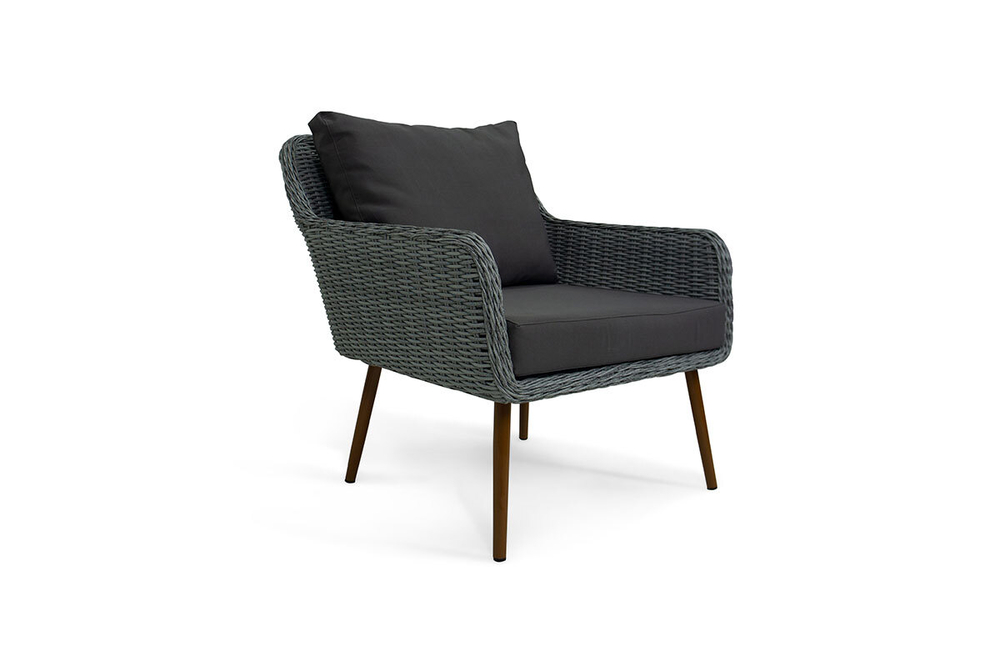 Комплект плетеной мебели MOKKA RIMINI (стол кофейный, 2 кресла, диван 3 х-местный)