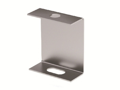 Скоба PL облегченная для подвеса лотка, горячеоцинкованная