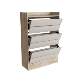 Обувница Ямайка ЯПТ-2, Дуб крафт серый, Кашемир