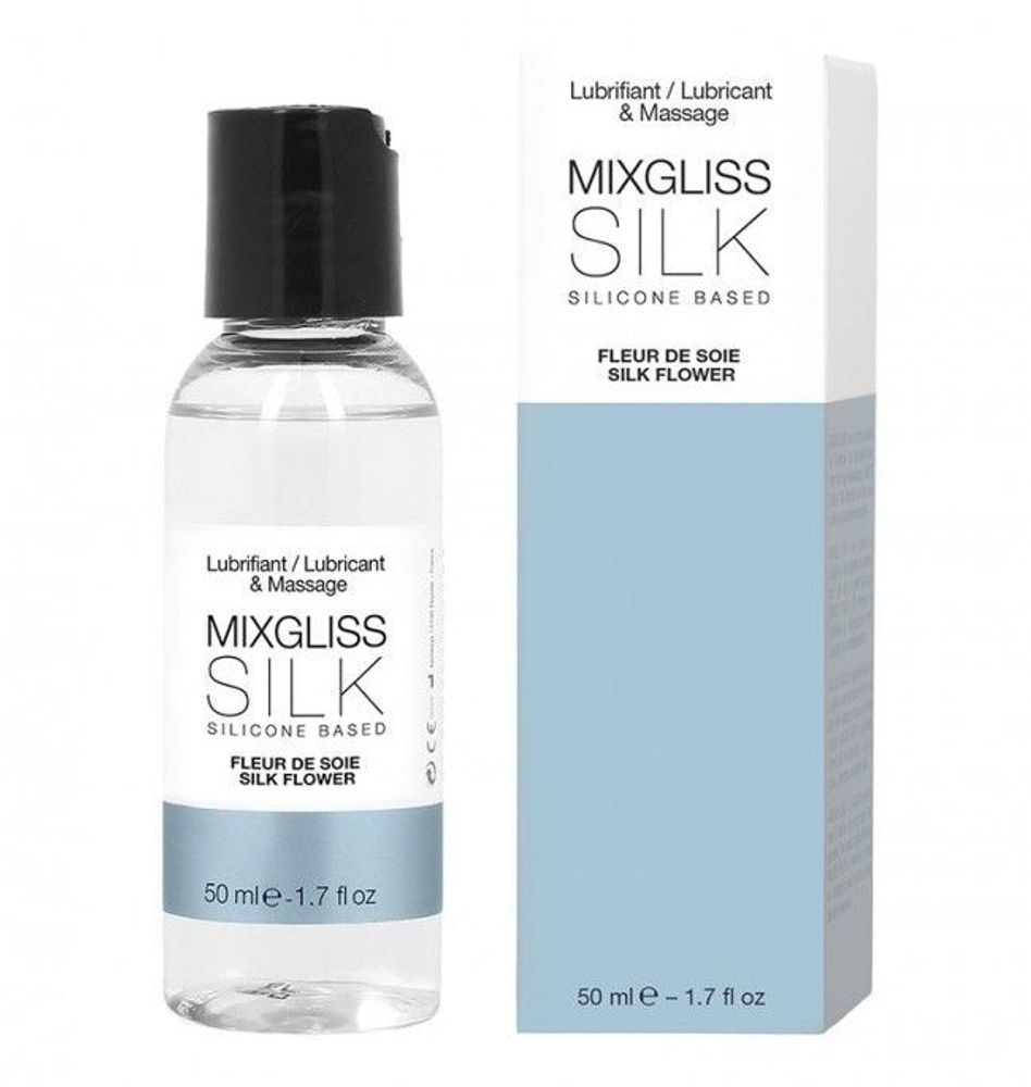 Смазка силиконовая Mixgliss Silk, 50 мл – для секса и массажа