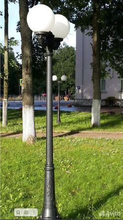 Садово-парковый фонарь FUMAGALLI RICU OFIR/G250 2L G25.157.R20.AYF1R