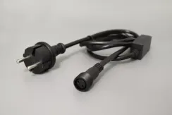 Блок питания универсальный 2А, 1.5 м., черный провод, Teamprof (TPF-220AC/DC-2AU-B)