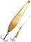Блесна вертикальная зимняя Lucky John S-2 с тройником  03.0г G блистер