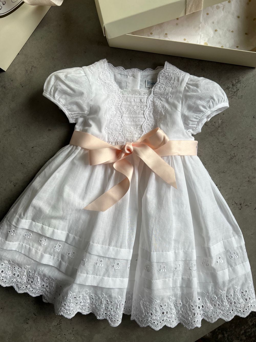 Новое хлопковое платье Ralph Lauren, 68