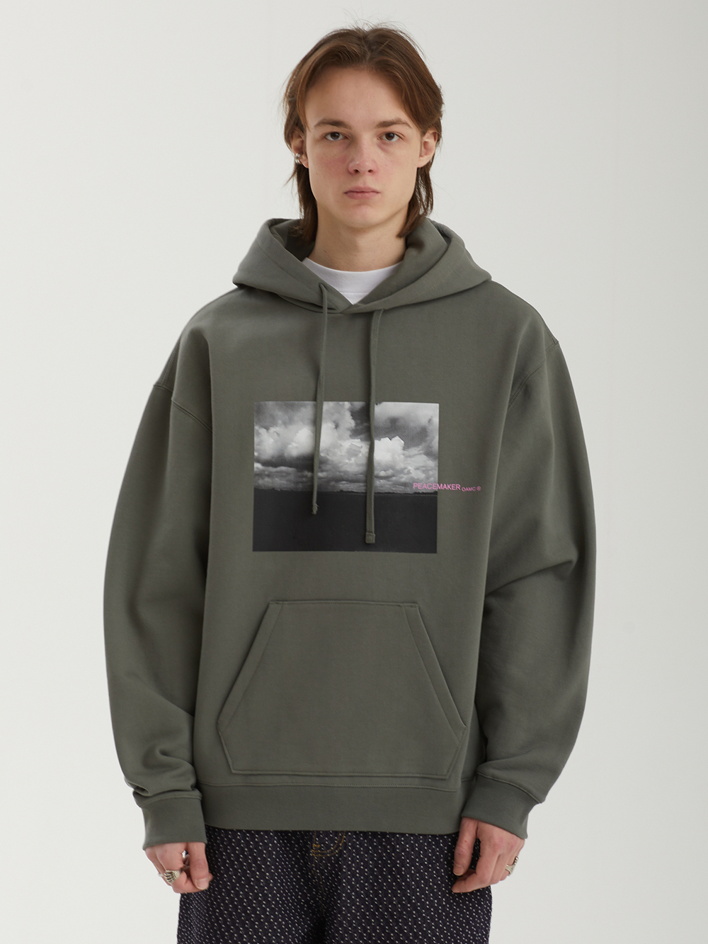 Мужская Толстовка Loose Fit Star Print