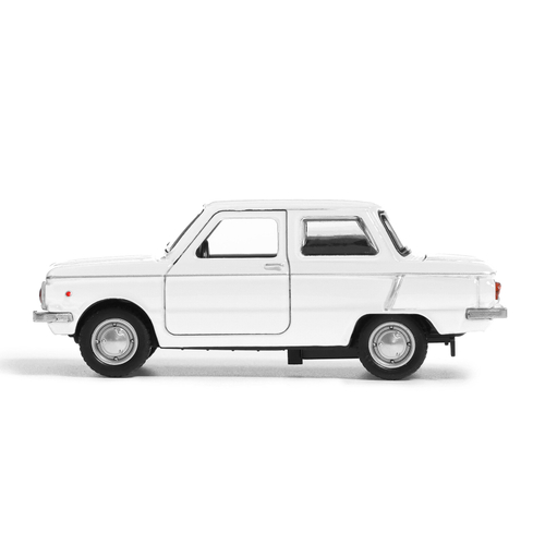 Машина металлическая «Москвич — 2140sl», инерция, 12,5 см, белый