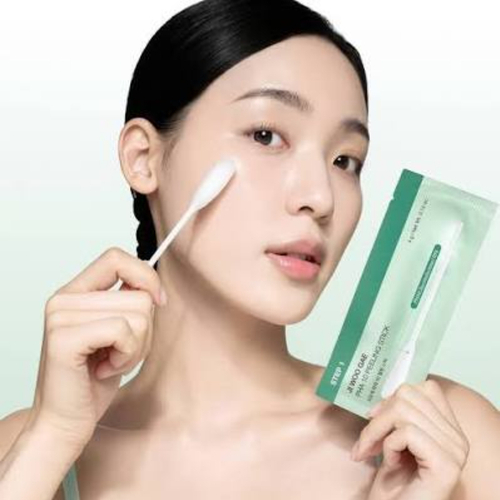 Celimax Ji Woo Gae Cica PHA Peel 2-Step Gel Mask двухэтапный уход: пилинг с PHA-кислотой и гидрогелевая маска с центеллой