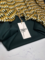 Костюмно-плательная смесовая однотонная поливискоза (64%полиэстер/33%вискоза/3%эластан, Сосна, 148, 285 гр/м2)