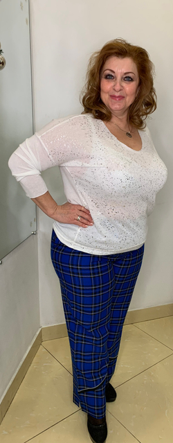 Немецкие брюки в клетку