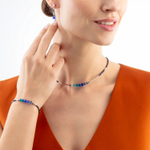 Колье Coeur de Lion Blue 5027/10-0700
