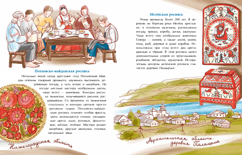 Народные художественные промыслы. Сказочное богатство России