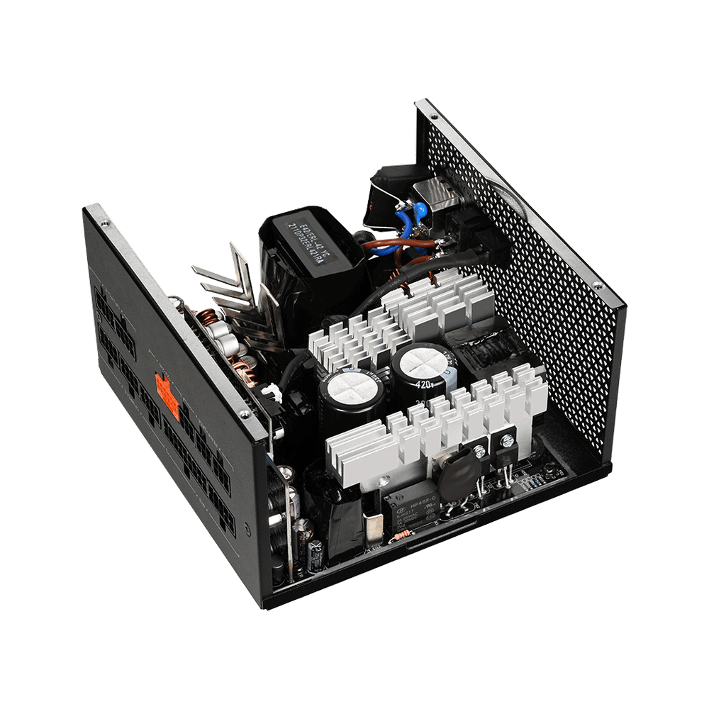 Блок питания PCCooler  850W, YN850, Full Modular, 80+ GOLD, ≥90.5%, Fan 135mm, Черный, P5-YN850-G1F