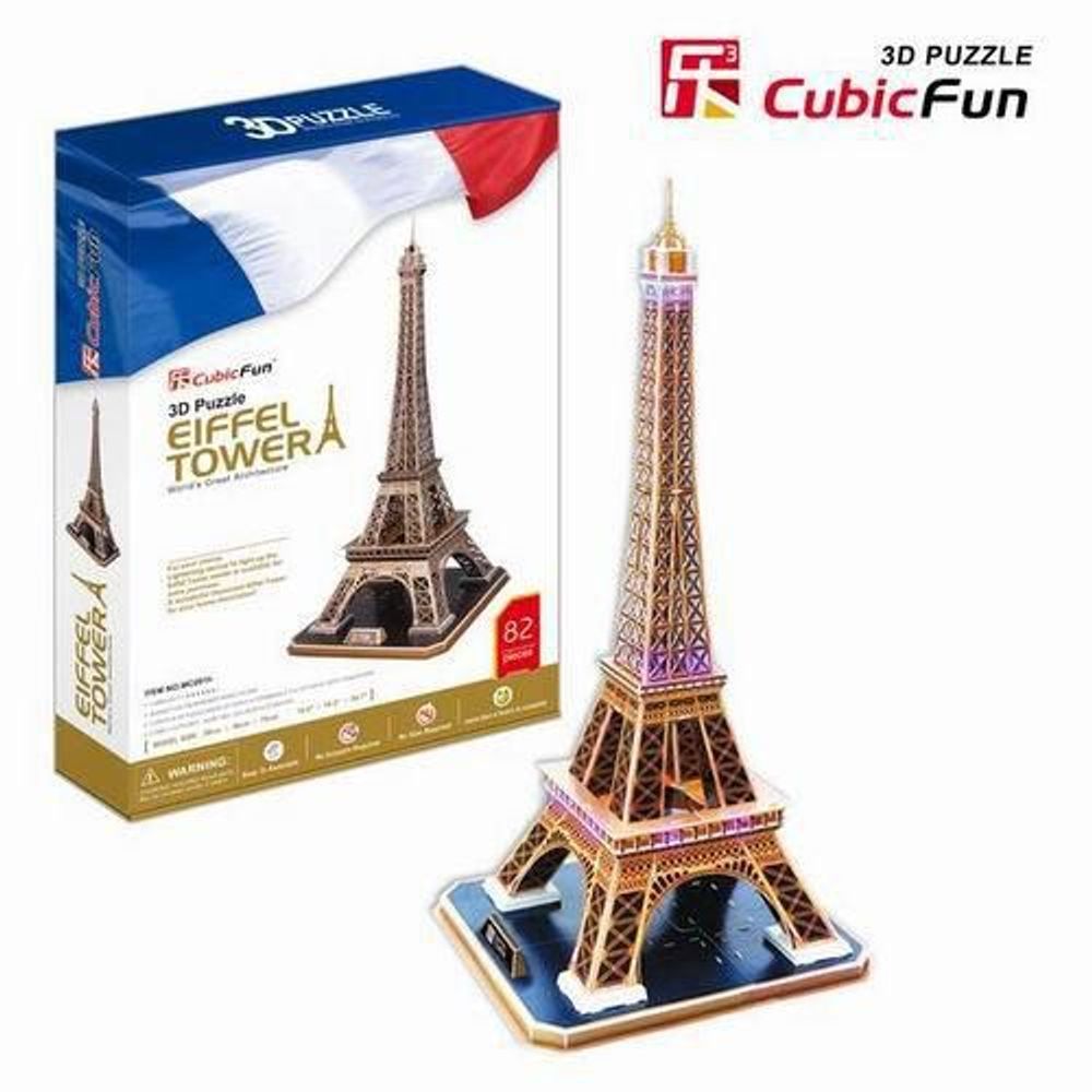 Купить Эйфелева Башня Париж 3D пазл.