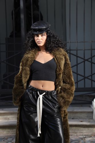 Бермуды из экокожи Paper Moon